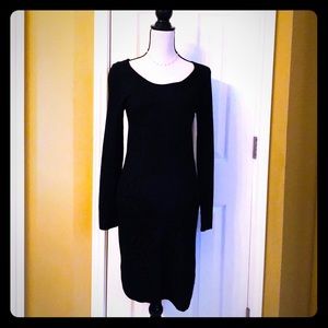 [MAX STUDIO] Sapphire Blue Sweater Dress